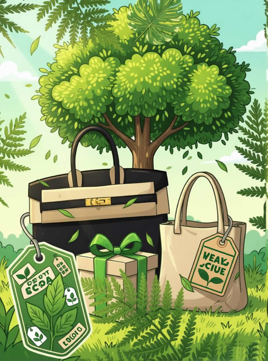 🌿【時尚革命】你的舊愛，別人的新歡！二手奢侈品正在改寫消費規則！♻️